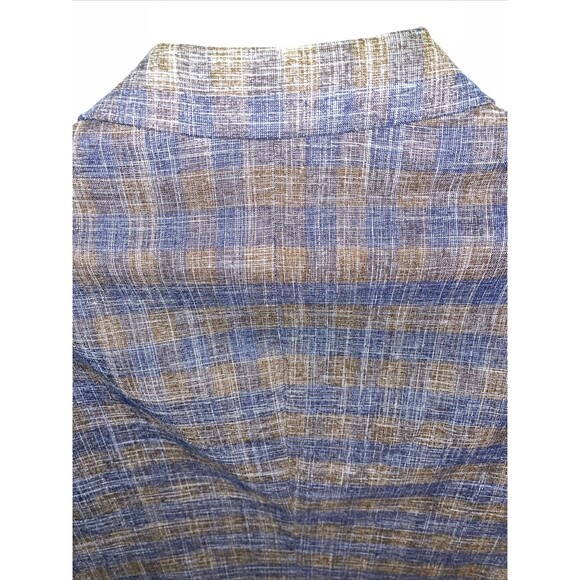 Bespoke Tazzio Men’s Dress Blazer Size 37S Slim Fit Gray Brown Woolen Flex NWT - Picture 10 of 13